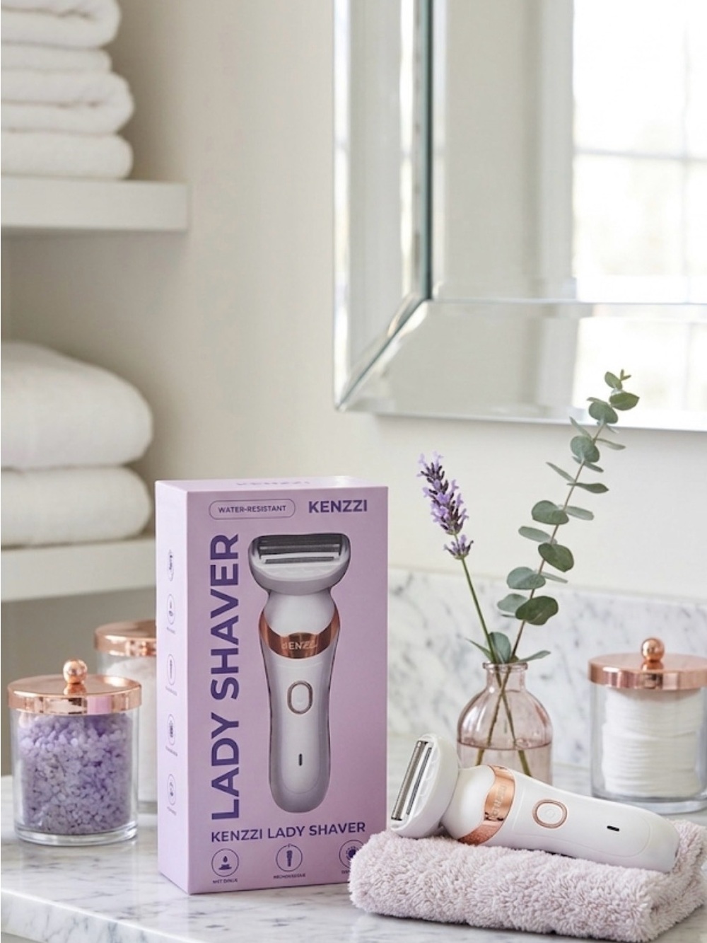 NEW KENZZI Lady Shaver | Electric Razor (Wet & Dry)